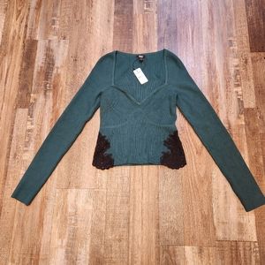 Express Body Contour Sweater